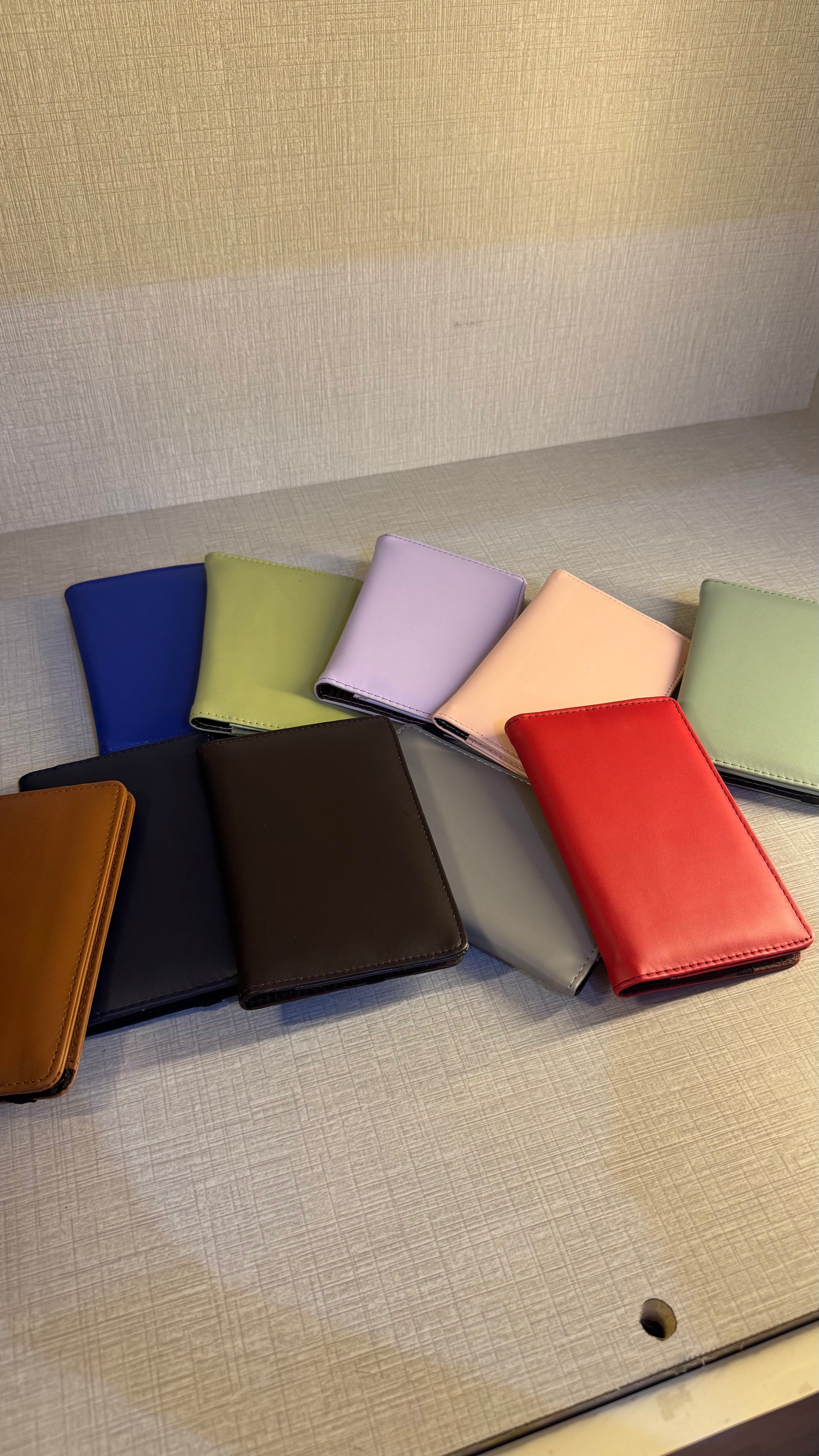 Customised Faux Leather Passport Cover for Men's/Women's/Wallet/Bag