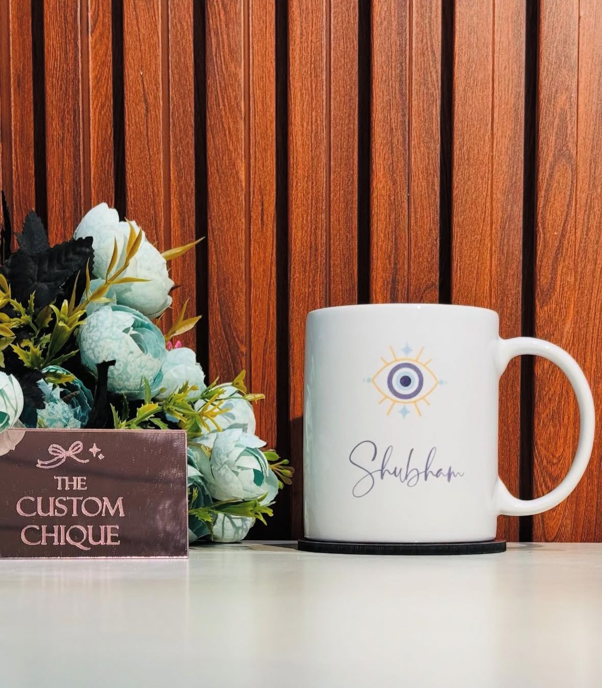 THE CUSTOM CHIQUE | CUSTOMISED CERAMIC MUG